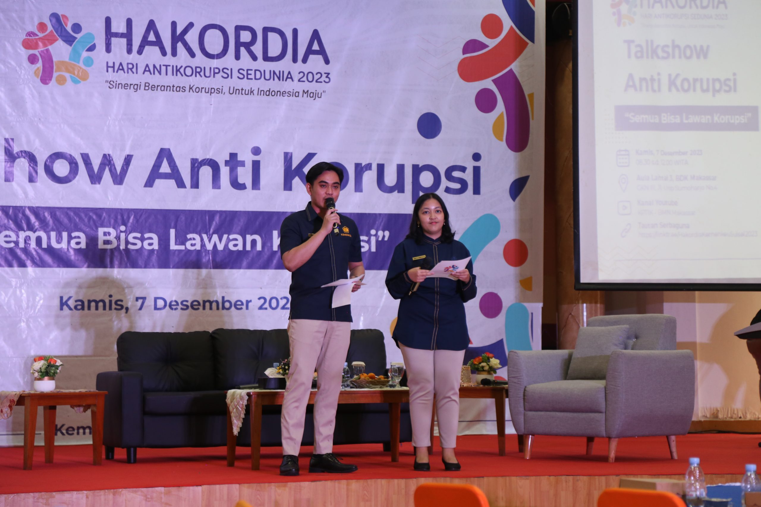 Kemenkeu Sulsel Peringati Hakordia  “Semua Bisa Lawan Korupsi”