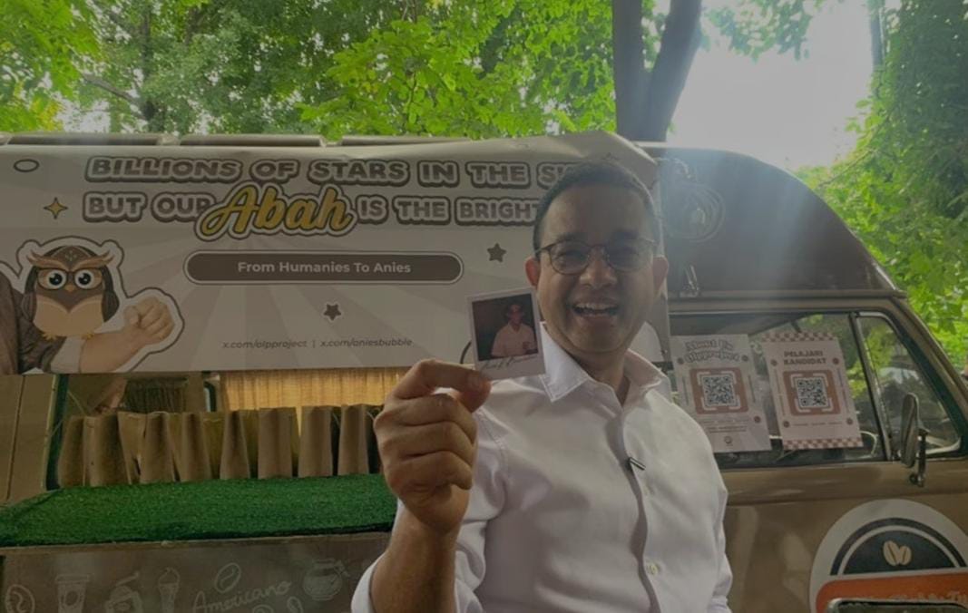 Anies Baswedan Dapat Kiriman Food Truck dari Humanies