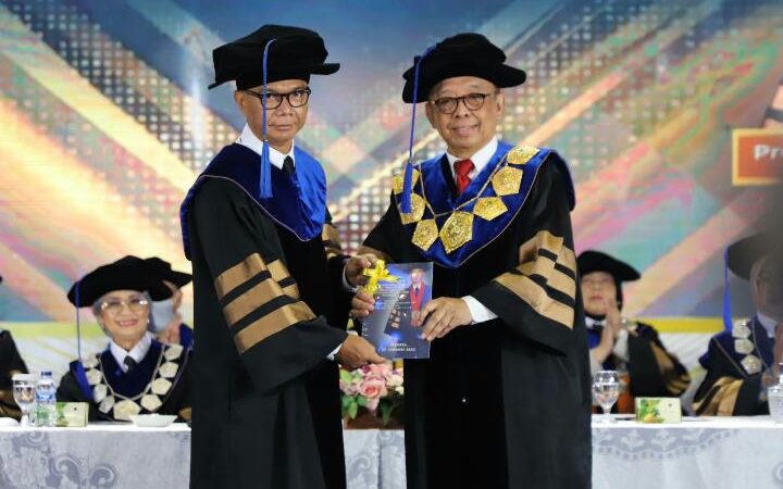 Prof Dr Reda Manthovani Dikukuhkan sebagai Guru Besar Universitas Pancasila