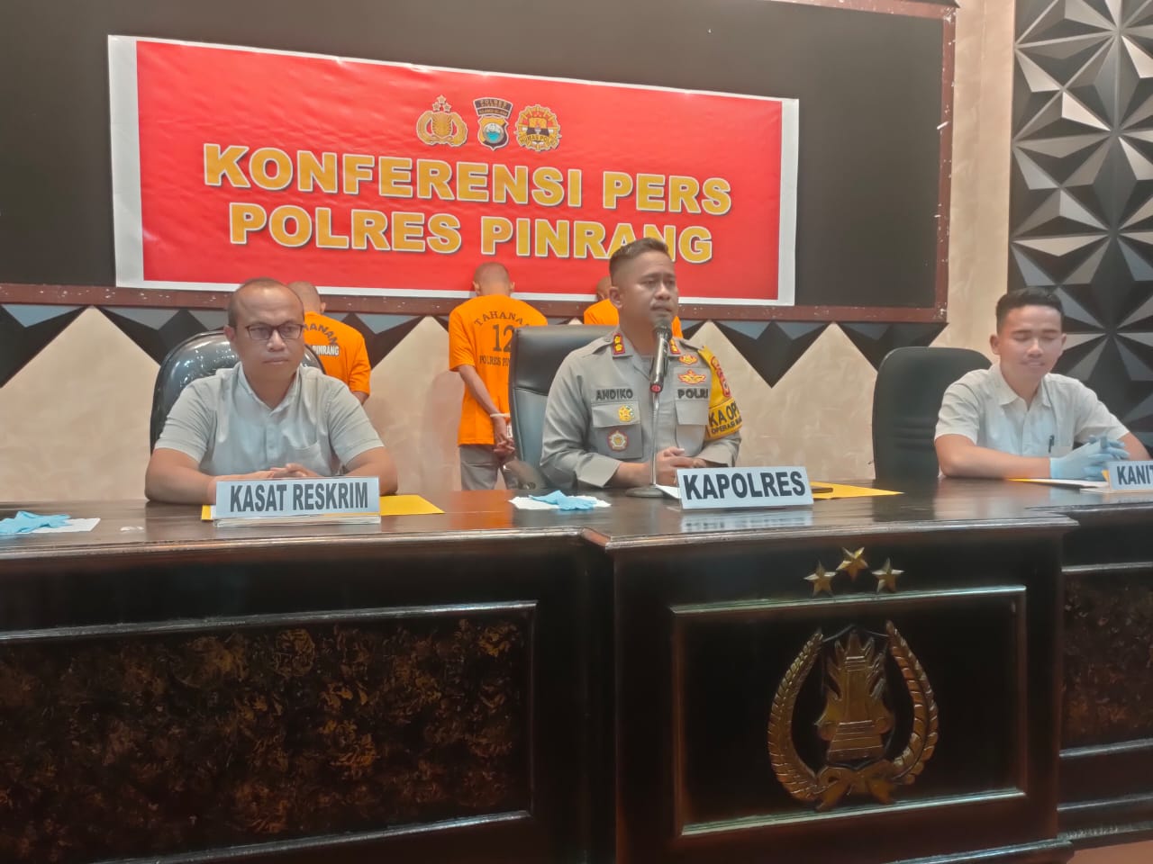 Polres Pinrang Bekuk Spesialis Pencuri Kabel Listrik PLN Lintas Kabupaten