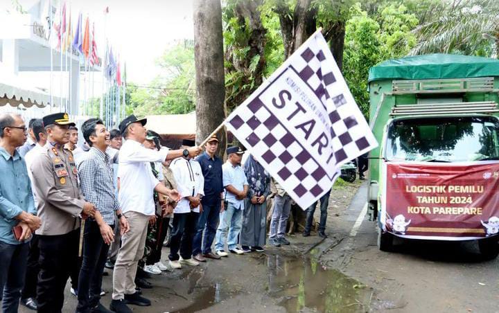Logistik Pemilu 2024 di Parepare Mulai Didistribusikan ke Tiap Kecamatan