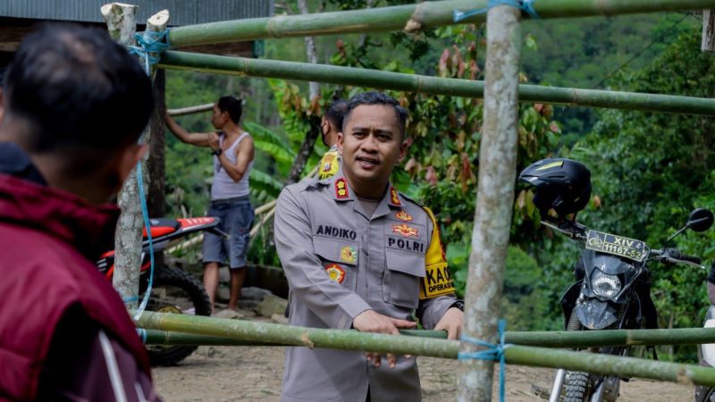 Kapolres dan Dandim Pinrang Cek Langsung TPS Terpencil di Desa Mesakada 
