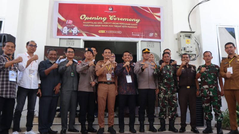 Rekapitulasi Perhitungan Suara Pemilu 2024 di Parepare Mulai Hari Ini