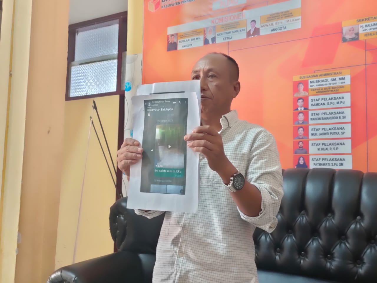 Panwascam Batulappa Dituding Tutup Mata soal Laporan PSU 3 TPS