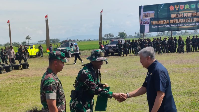 TMMD Pinrang Resmi Ditutup, Banyak Manfaat yang Dirasakan Masyarakat