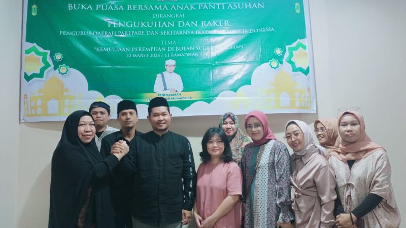 Pengda Parepare INI Buka Puasa bersama Anak Panti Asuhan Hidayatullah