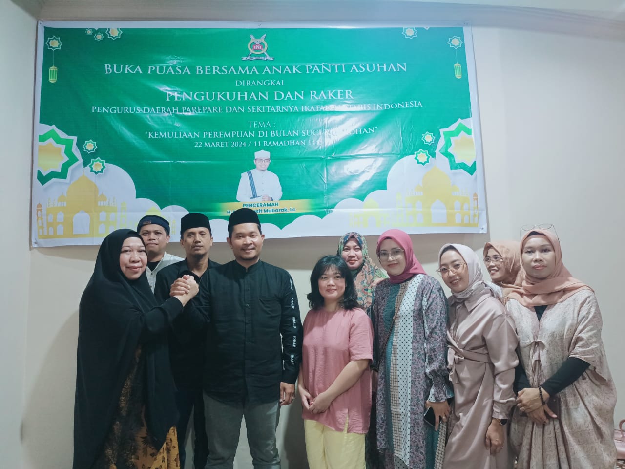 Pengda Parepare INI Buka Puasa bersama Anak Panti Asuhan Hidayatullah