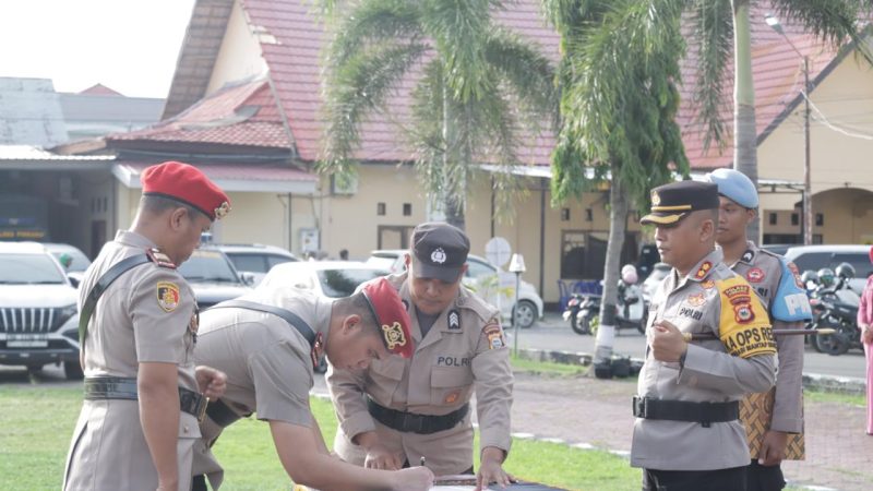 5 Kapolsek dan 2 Kasat Jajaran Polres Pinrang Berganti, Ini Nama-namanya