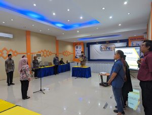 Suasana pelantikan Pejabat Fungsional, Desy Arisandi di Aula KPPN, kamis, (28/3)