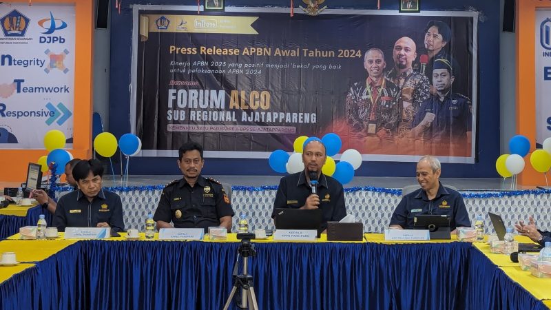 Belanja Negara Lingkup KPPN Parepare Masih On Track, Triwulan I sebesar 26%