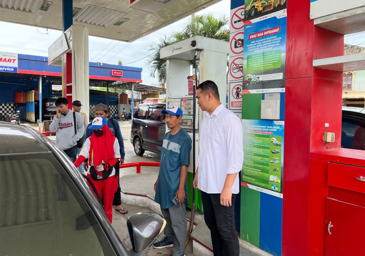 Viral BBM Dicampur Air di Bekasi, Jajaran Reskrim Polres Pinrang Turun Cek SPBU Guna Antisipasi