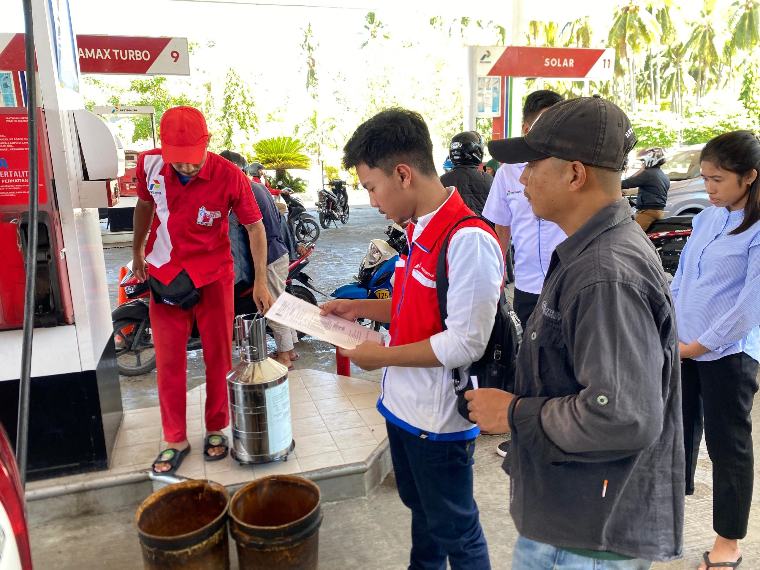 Cegah Tindak Kecurangan di SPBU, Pertamina Sulawesi Intenskan Monitoring di Kabupaten Banggai