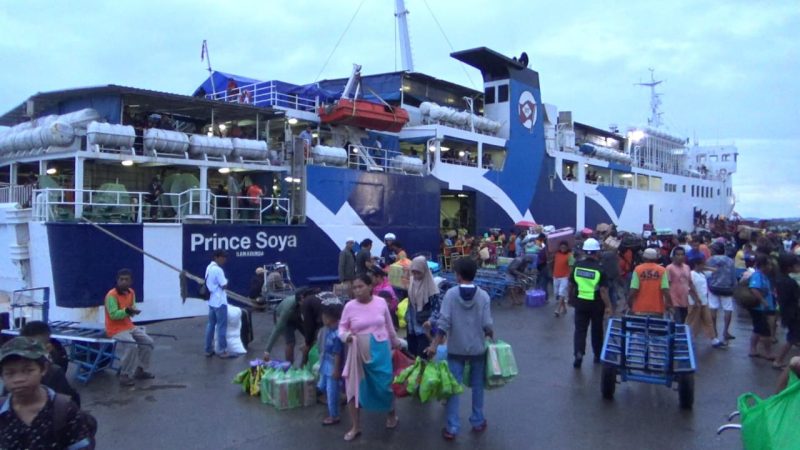 Jelang Lebaran, 13.983 Pemudik Tiba di Pelabuhan Nusantara Parepare