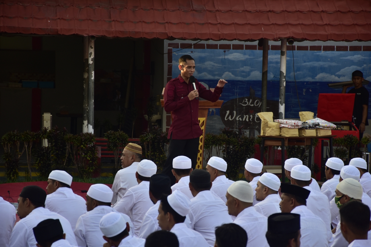 Perkuat Kebersamaan, Rutan Pinrang Gelar Buka Puasa bersama Warga Binaan