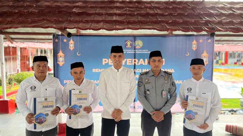 Dua Langsung Bebas, 134 Warga Binaan Rutan Pinrang Terima Remisi Khusus Idulfitri 2024
