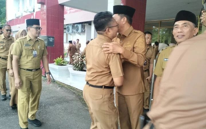 Pj Wali Kota Parepare Halalbihalal dengan ASN Pemkot