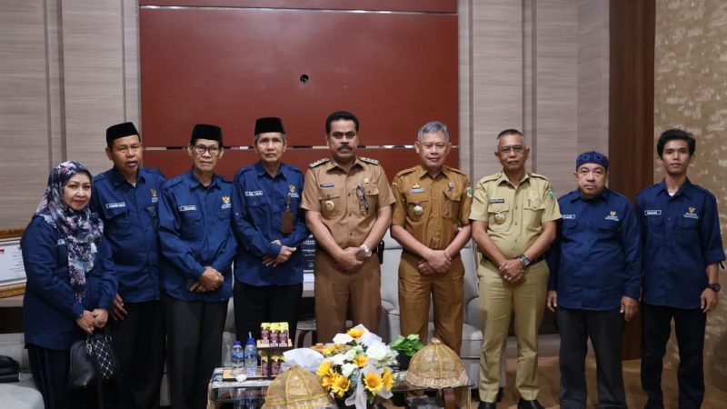 Pj Bupati Ahmadi Akil Terima Kunjungan Baznas Pinrang