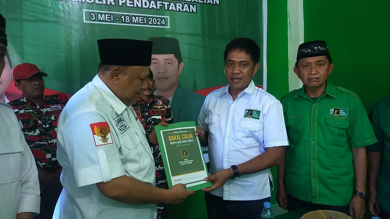 Ketua PPP Sahabuddin Terima Pengembalian Formulir AJB untuk Pilkada Pinrang