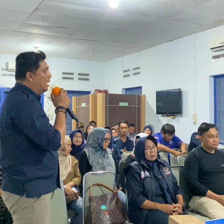 Rapat Pleno DPD NasDem Parepare, Ketua Bappilu: Kita Optimis TSM Menang di Pilkada