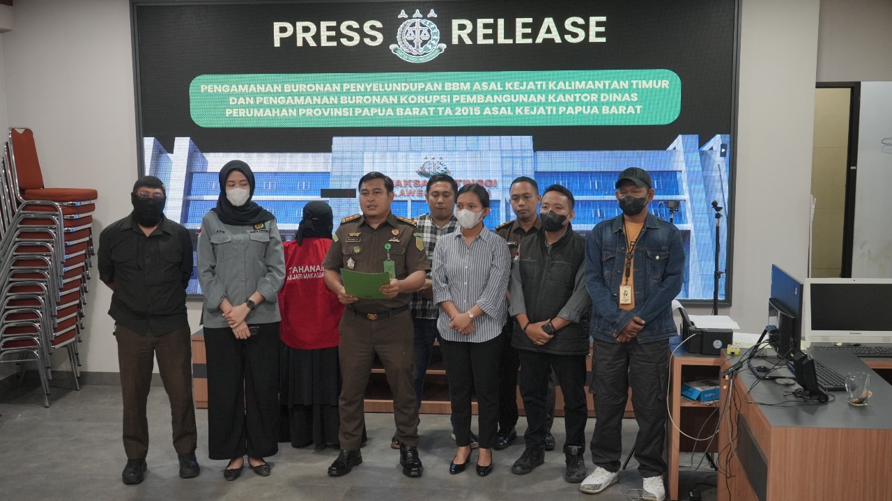 Kajati Sulsel Apresiasi Tim Tabur Intelijen yang Berhasil Amankan Buronan Korupsi dan Penyelundupan BBM