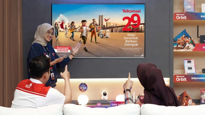 Maknai 29 Tahun Perjalanannya, Telkomsel Berkomitmen untuk Maju Serentak Berikan Dampak bagi Indonesia