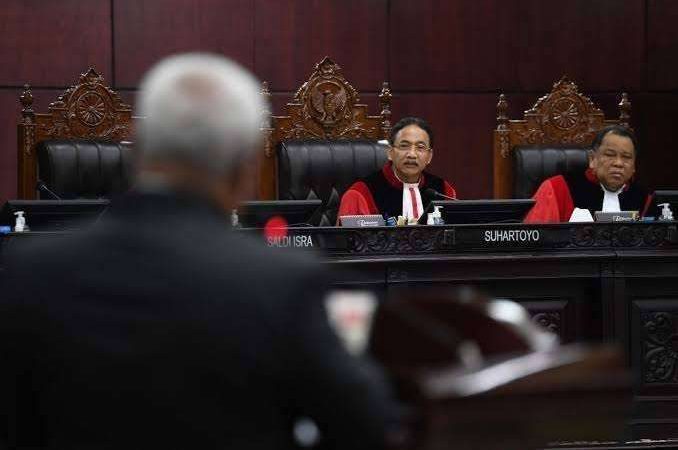 MK Tolak Gugatan PHPU PPP soal Suara di Pileg Pindah ke Partai Garuda