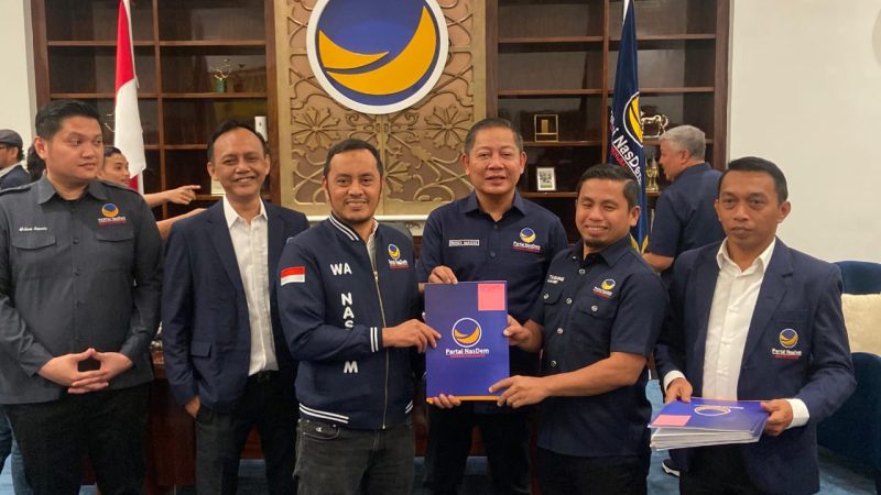 Tasming Hamid Resmi Diusung Nasdem Maju Cawalkot Parepare