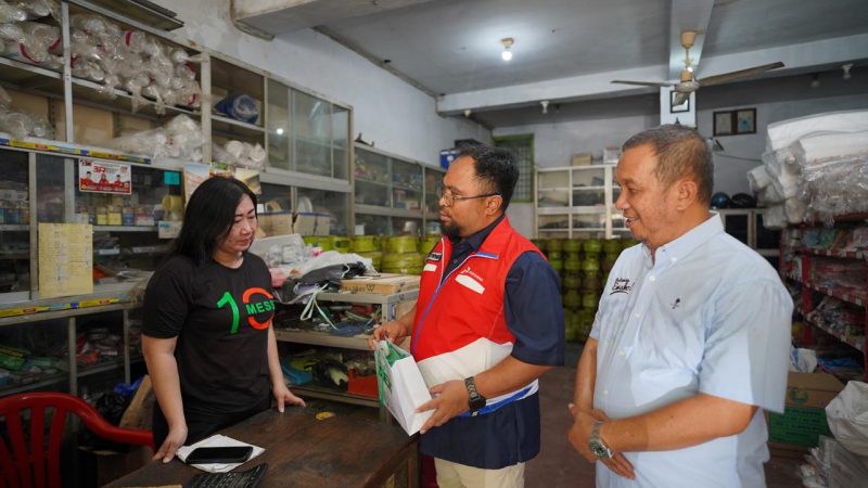 Pertamina Sulawesi bersama Hiswana Migas Makassar Monitoring di Pangkalan LPG 3 Kg, Transaksi Merchant Apps Berjalan Lancar