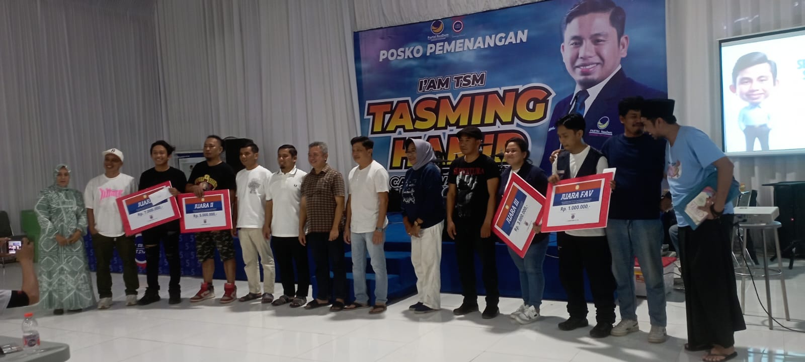 Sayembara Jingle Tsm, Tasming: Parepare Bisa Tong Ji