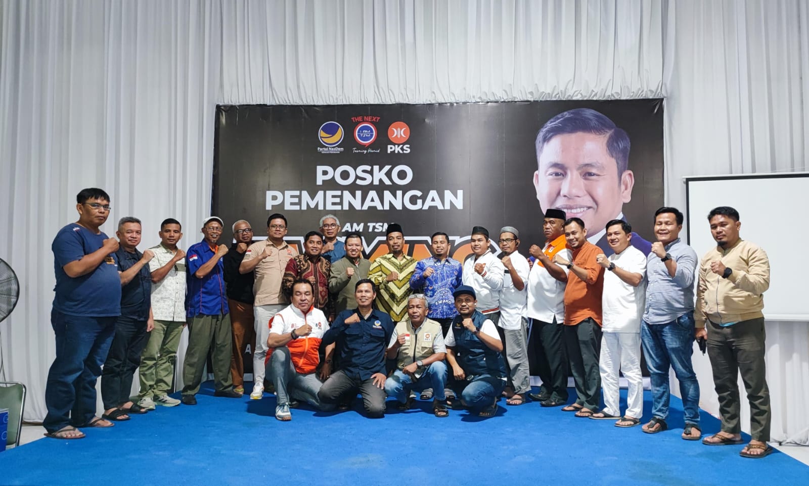 PKS-NasDem Gelar Rapat Koalisi Perdana, All Out Menangkan Tasming Hamid Jadi Wali Kota Parepare