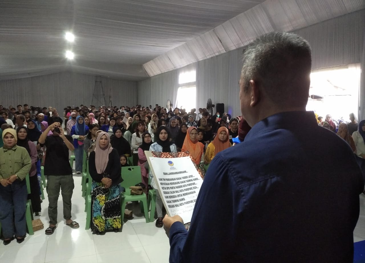 500 Tim Pemenangan YL Siap Bekerja Menangkan TSM di Pilkada Parepare