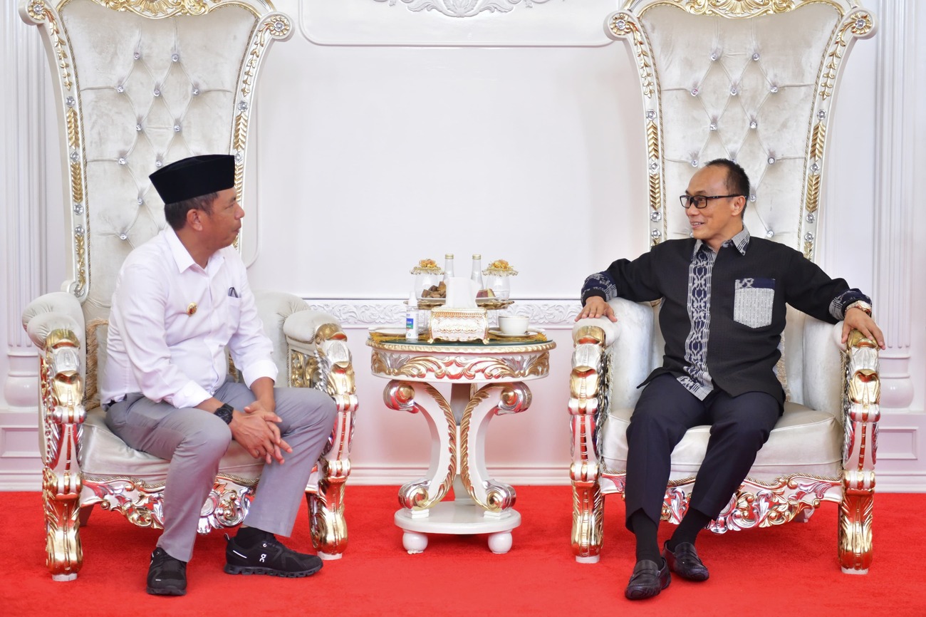 Pj Wali Kota Parepare Silaturahmi ke Pemprov Sulsel, Ini yang Dibahas