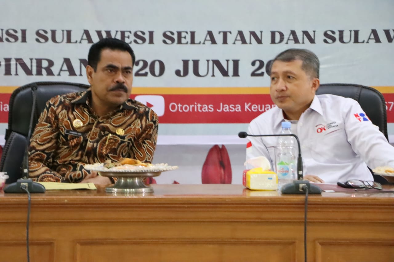 Jamin Masyarakat OJK Kerjasama Pemkab Pinrang Gelar Edukasi Keuangan