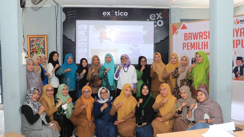 Bawaslu Pinrang Menyapa, Ajak Pemilih Perempuan Berperan Aktif dalam Proses Pilkada