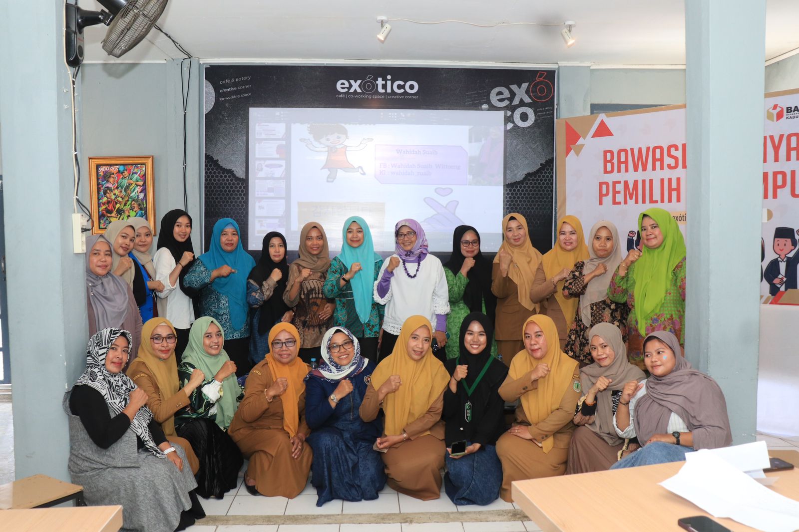 Bawaslu Pinrang Menyapa, Ajak Pemilih Perempuan Berperan Aktif dalam Proses Pilkada