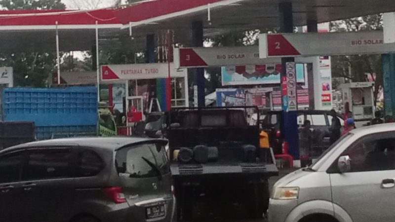 BBM Jenis Pertalite Mulai Langka di Sejumlah SPBU Pinrang