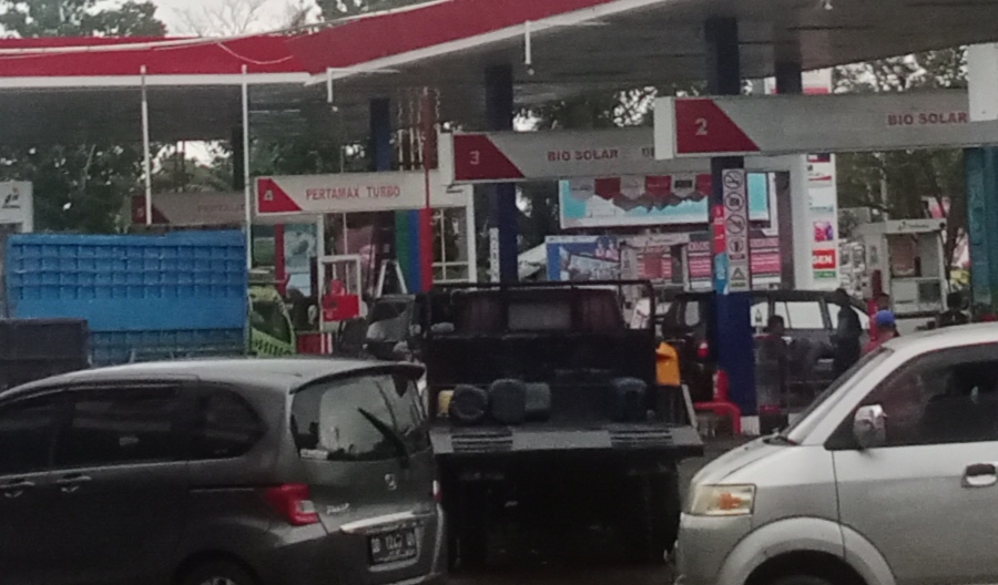 BBM Jenis Pertalite Mulai Langka di Sejumlah SPBU Pinrang