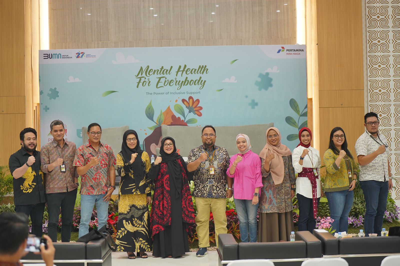 Komunitas Pertiwi Sub Holding C&T Pertamina Patra Niaga Gelar Talkshow Mental Health
