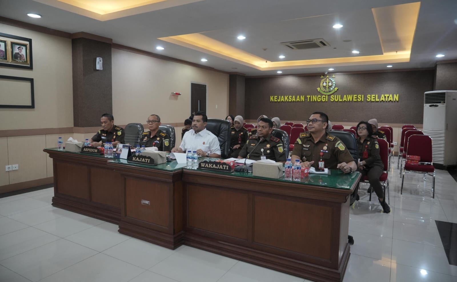 Kajati Sulsel Agus Salim Ikuti Pengajuan 4 Ekspos Perkara Permohonan RJ