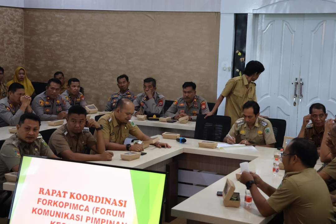 Pj Bupati Pinrang Pimpin Rakor Pelaksanaan Sosialisasi Pilkada Damai