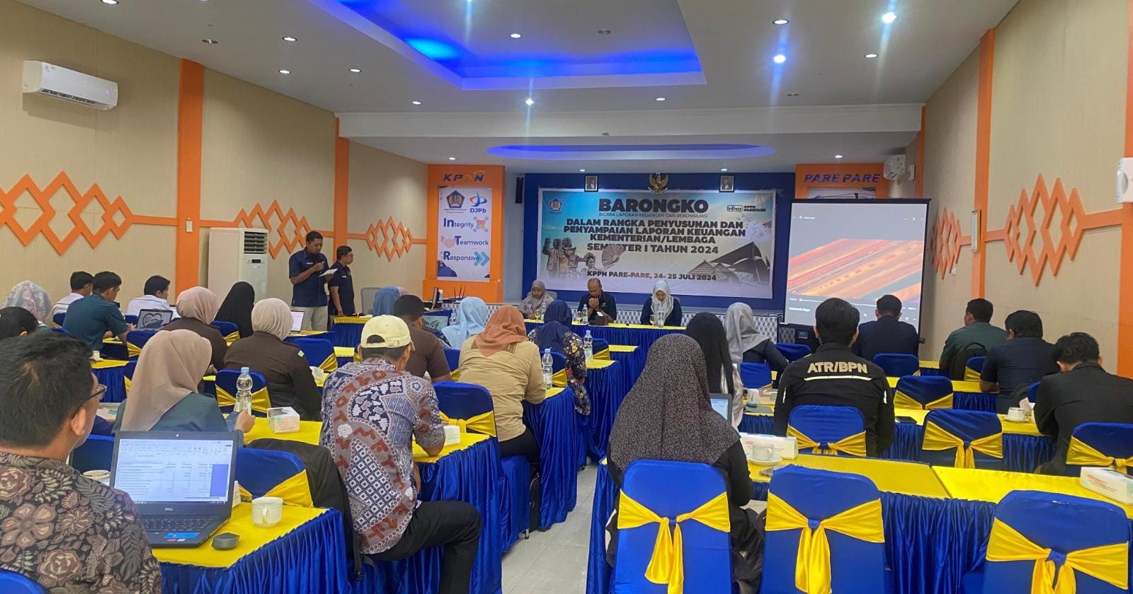 KPPN Parepare Gelar Barongko, Pastikan Laporan Keuangan Semester I Tahun 2024 Tepat Waktu