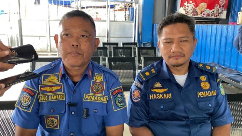 Damkar Parepare Telah Tangani Puluhan Kebakaran Tahun Ini