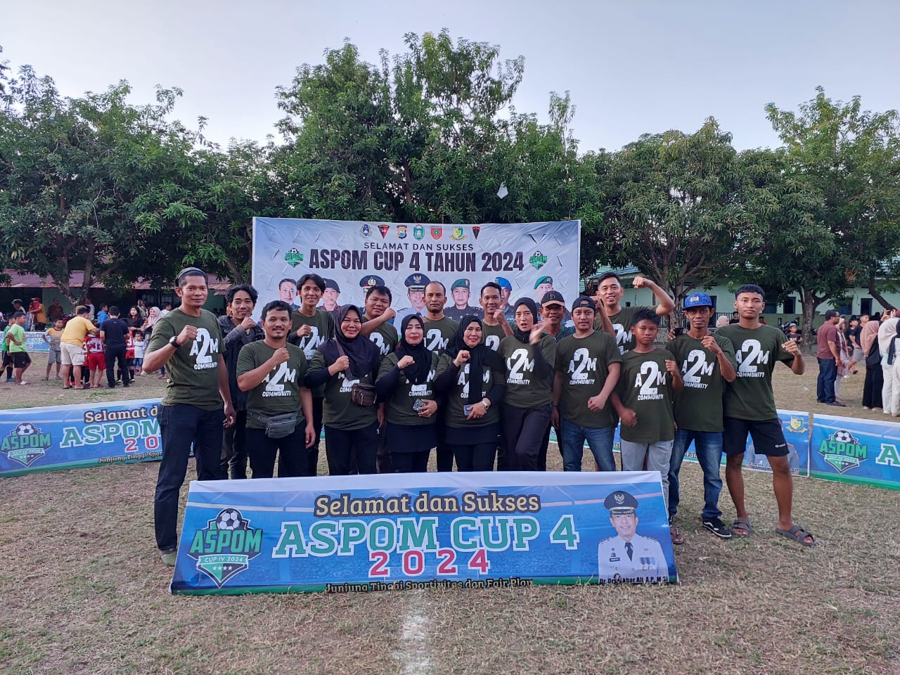 Ajang Mencari Bakat Sepakbola Melalui Turnamen Aspom Cup 4 Sukses Digelar