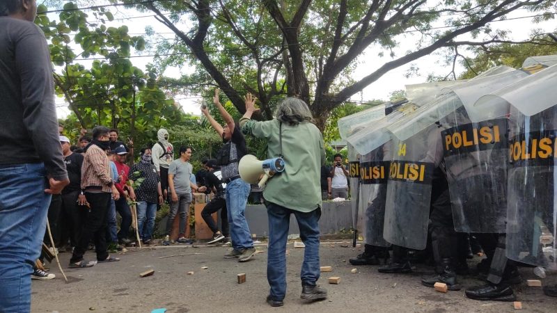 Simulasi Pengamanan Pilkada, Polres Parepare Terjunkan 350 Personil Gabungan