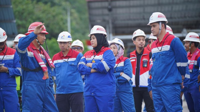 Direktur SDM & Penunjang Bisnis PT Pertamina Lakukan Management Walktrough di Sejumlah FT Sulawesi