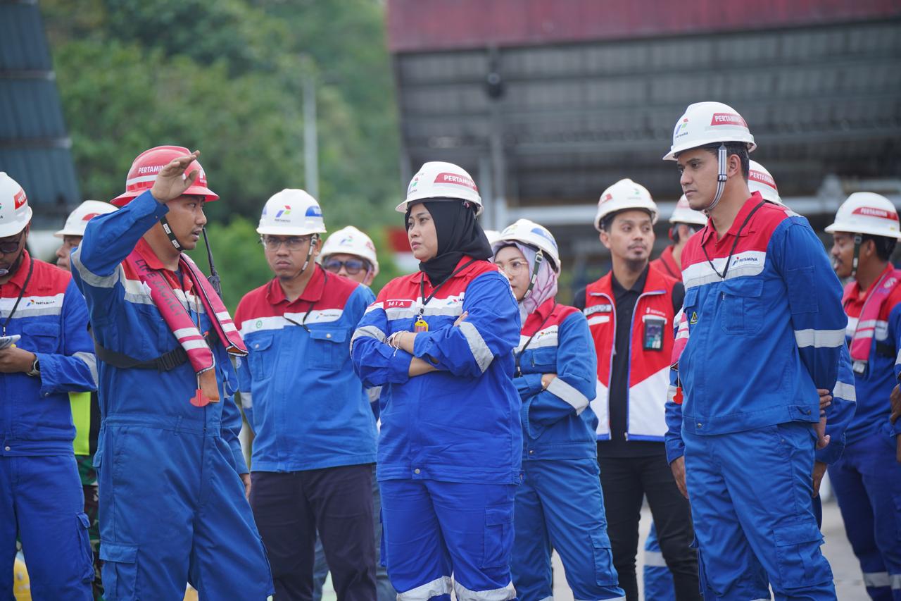 Direktur SDM & Penunjang Bisnis PT Pertamina Lakukan Management Walktrough di Sejumlah FT Sulawesi