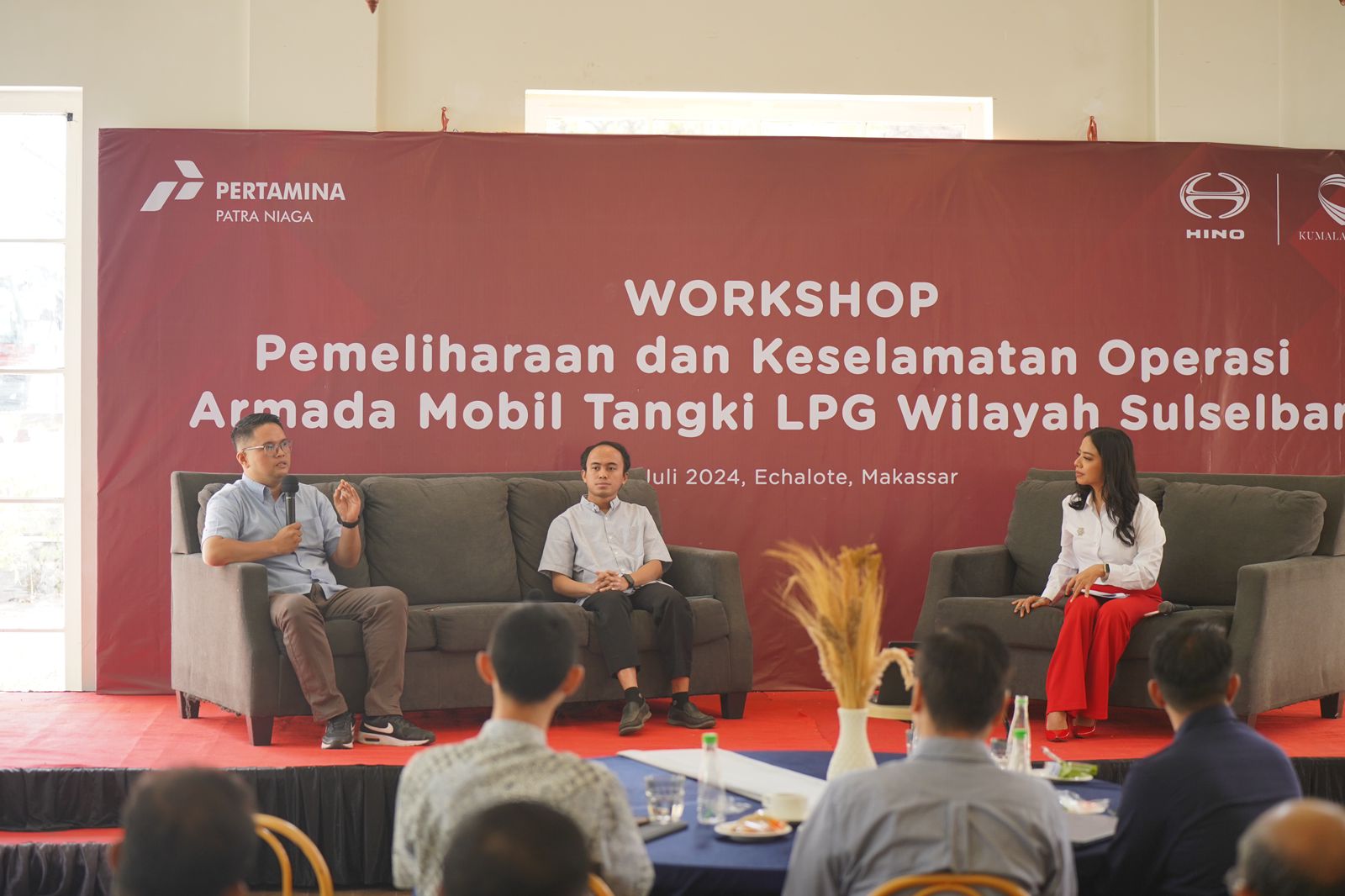 Pertamina Patra Niaga Gelar Workshop untuk Pemilik Armada Mobil Angkutan LPG Area Sulselbar