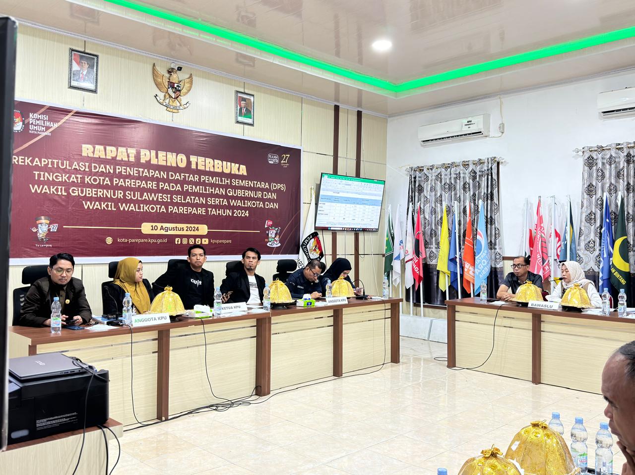 Bawaslu Parepare Pastikan Saran Perbaikan Ditindaklanjuti dalam Rapat Pleno Penetapan DPS