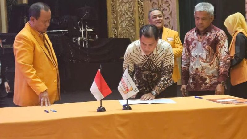 PAN, PBB, Hanura dan Gerindra Resmi Usung Mitra-Mahmuddin di Pilkada Enrekang