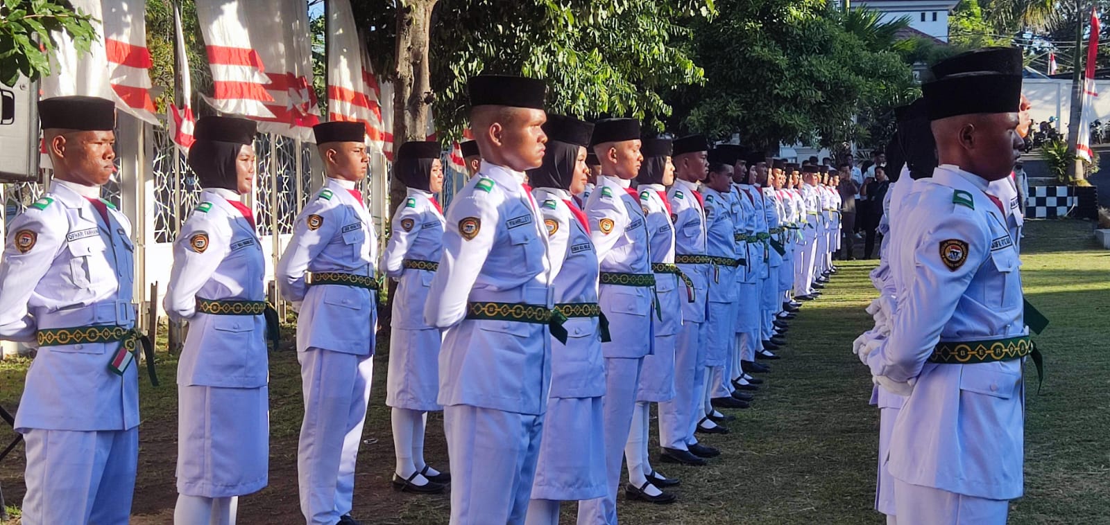 70 Anggota Paskibraka Kota Parepare Dikukuhkan